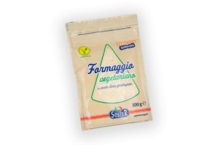 Grated cheese with stay-fresh seal (self-standing bag)
