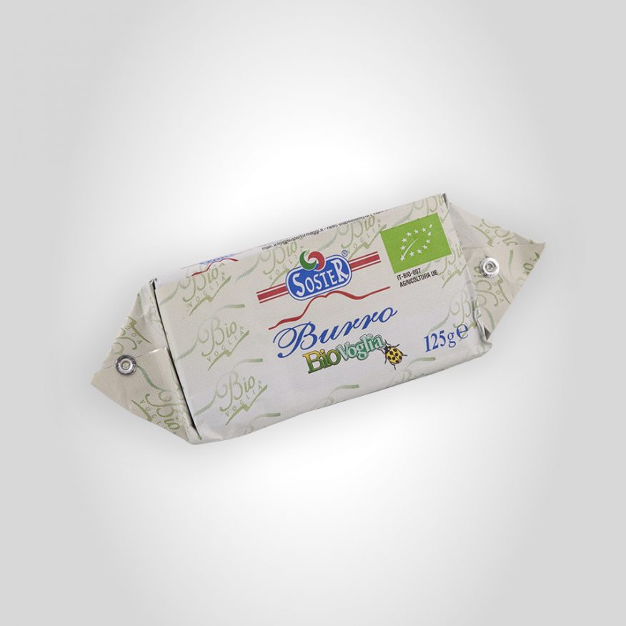 Organic butter 125 g