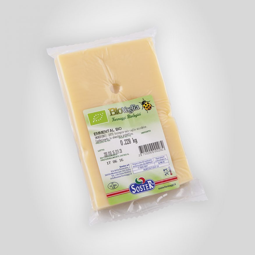 Emmenthal BIO porzione