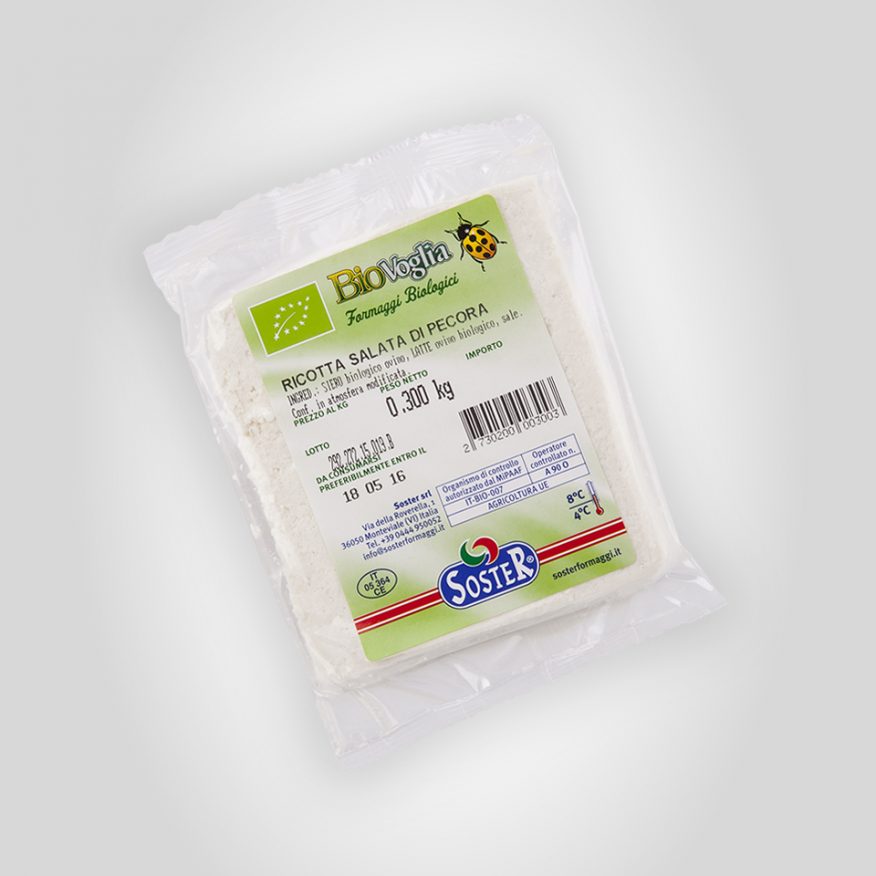 BIO Ricotta sec de brebis